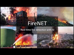 FireNET - Real-time fire detection with AI