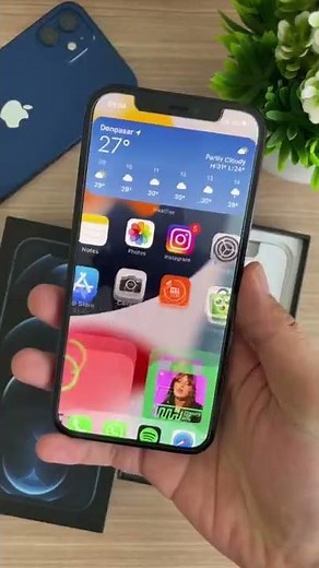 Unboxing iPhone 12 Pro 256gb + Case Ice Clear✨🤩