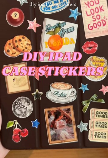 Cricut DIY Stickers for iPad Refresh