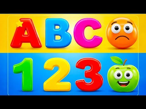 Preschool Learning Video For Toddlers | Learn ABC Phonics Shapes Numbers Colors 🌈 Monkey Junior