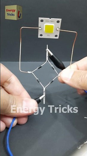 How to Build a Bridge Rectifier Using 4 Pieces of 1N4007 Diodes | Easy DIY AC to DC Circuit