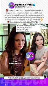 Larissa Manoela Celebrates 20 Years of Career in New Special Video PART 2 😍 #larissamanoela