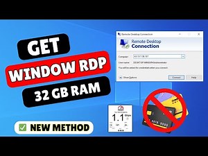 Get Windows RDP Setup | Step-by-Step Guide to Secure Remote Desktop Access✅