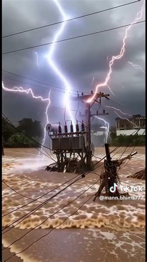 What Happens When Lightning Hits Power Lines?