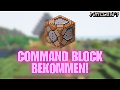 TUTORIAL: So bekommst du den Command Block in Minecraft!1.20/1.21