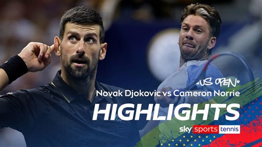 Novak Djokovic vs Cameron Norrie | US Open Highlights
