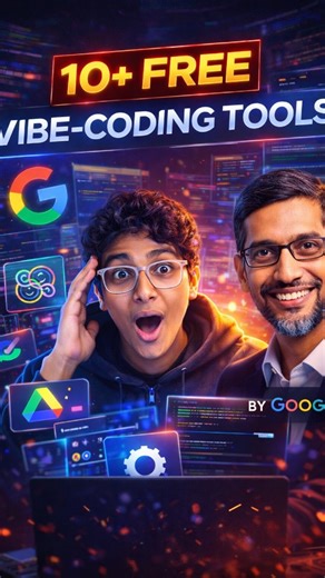 autonomiq.lab on Instagram: "Did Google just drop 10+ vibe-coding tools… for FREE? 🤯🔥 This flew completely under the radar, beating chatgpt, cursor, lovable, bolt and many Google's antigravity for eg is now even better than claude code 🤯✨️ While everyone’s arguing about paid AI tools, Google quietly shipped a whole stack that can level up how you build, test, and ship code. What most people are missing 👇 • Free ≠ basic • These tools plug directly into real workflows • Built for speed, not de