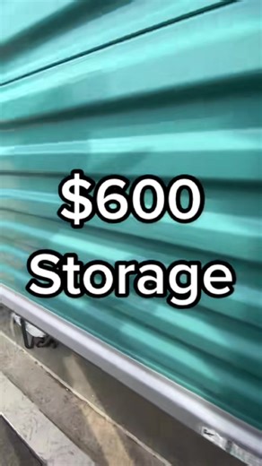 $600 storage unit #fyp #foryou #algorithm #tiktok #like | Storage Unit