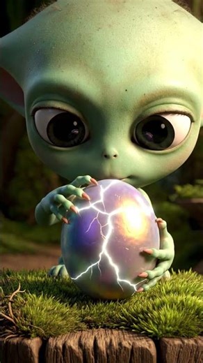 Baby Alien Hatches Mystery Egg