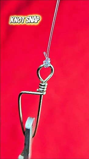 Strongest Beginner Knot for Snap Swivels" #gtknot #knot #diy