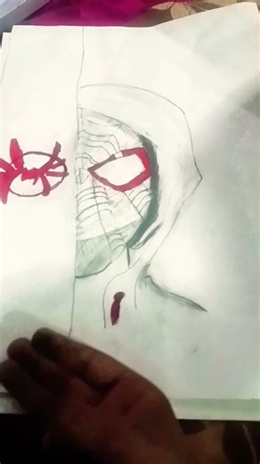 How to draw spider man