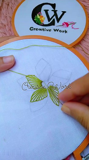 164K views · 1.4K reactions | Amazing flower embroidery  #handmadegifts #fabric #handmadeitem #reels #viral #Amazing #fblifestyle | Creative Work | Facebook