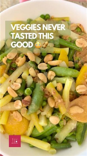 🌱 STOP SCROLLING! These Steamed Veggies with Peanut Lime Sauce Are ADDICTIVE 😳🥦🥜🔥