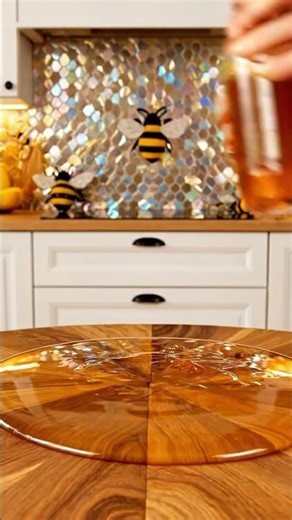 Honey-Infused Table: Crafting a Stunning Surface with Liquid Gold
