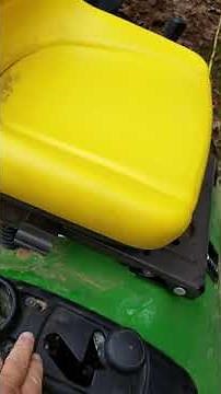 John Deere D105 (Husqvarna) Stuck In Gear. Gearshift won't move. FIX