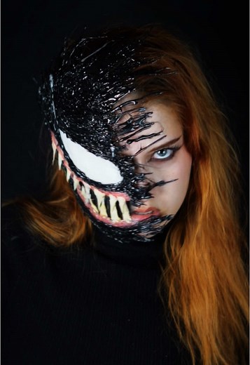 Stunning Venom Makeup Transformation Tutorial