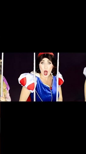 Disney Princess Cell Block Tango – Princess turn Villains! 🎭👑 #disneyparody