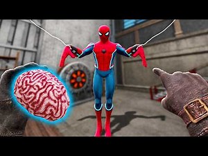 Using Mind Control on Spiderman in VR