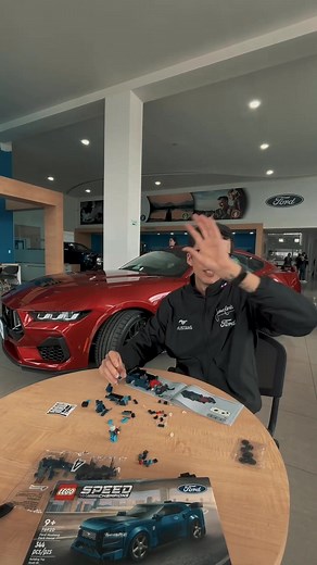 LEGO Ford Mustang Dark Horse Review | LEGO Cars | Mustang Car Review