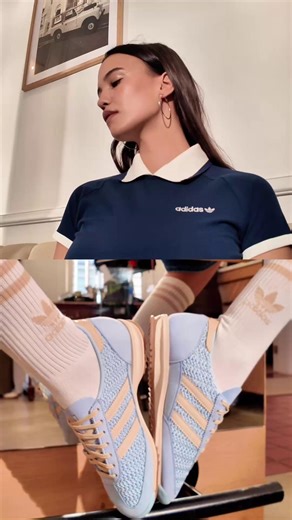 Blue SL 72 OG: Vintage vibes, fresh fit. Pair of classic kicks with the essential polo and comfy socks. 💙 adidas Navy Polo Shirt R999 (3210721) adidas Blue SL 72 OG R1899 (3209942) adidas Beige High Crew Socks 3 Pack R280 (3208786) | Office London