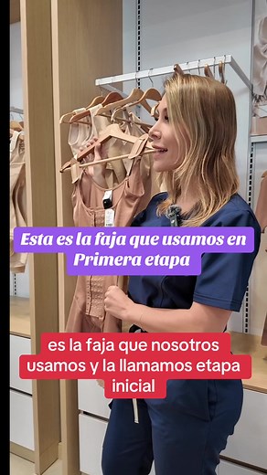 Fajas de media compresión para recuperación postoperatoria