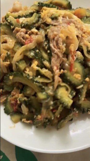 ランチ大好きニガウリ炒め🇯🇵🇵🇭GINISANG AMPALAYA(stirfried bitternelon)#ginisangampalaya #lunch#beta#shorts