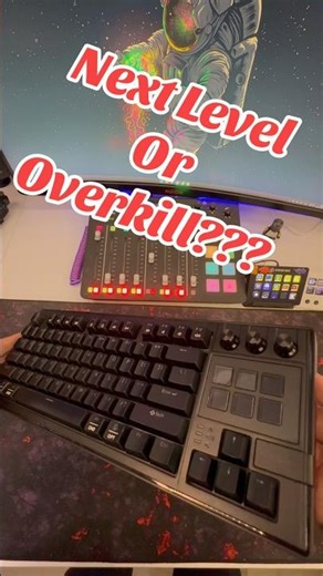 Next Level Keyboard or Overkill? #keyboard #mechanicalkeyboard #fyp #techtok