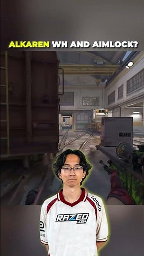 ALKAREN WH AND AIMLOCK? 😱 #shorts #csgo