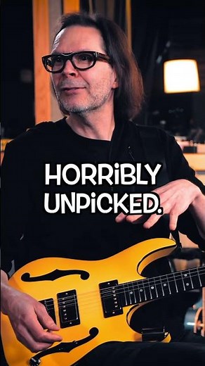 Paul Gilbert explains his picking technique #paulgilbert #guitar #guitartutorial #shorts ￼