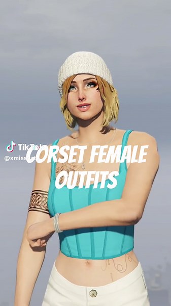 Stylish GTA Female Corset Outfits Showcase