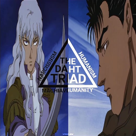 Exploring the Dark and Light Triad in Berserk