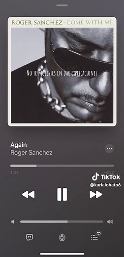 Roger Sanchez - Again (Letra Completa en Español)