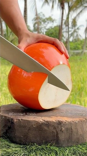 Fresh Orange Coconut Juice