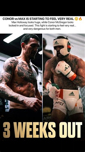 Conor McGregor vs Max Holloway Is ONLY 3 Weeks Out! 🤯🚨