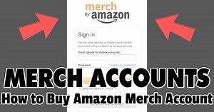 Amazon Merch: How to Buy an Amazon Merch Account