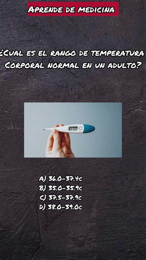 Aprende de medicina pt7 #medicina #temperature #medstudent
