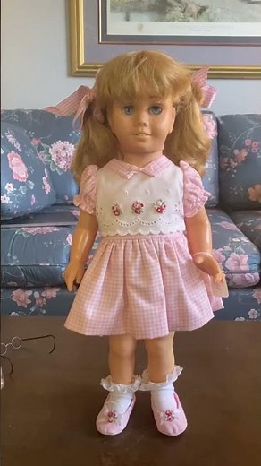 1960s Chatty Cathy pull-string doll still works!! #vintagedoll #doll #dolls #vintagetoy #chattycathy