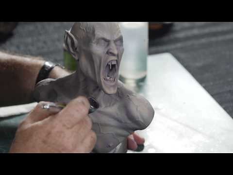 Model Figures Flesh Tone Airbrushing Series - 5 - Pre-highlighting