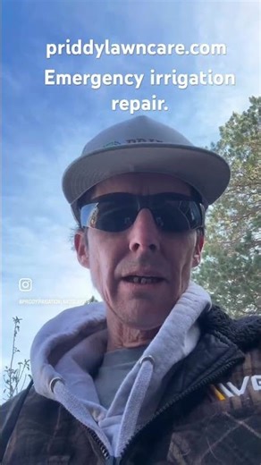 Emergency Irrigation repair, and removal of system.