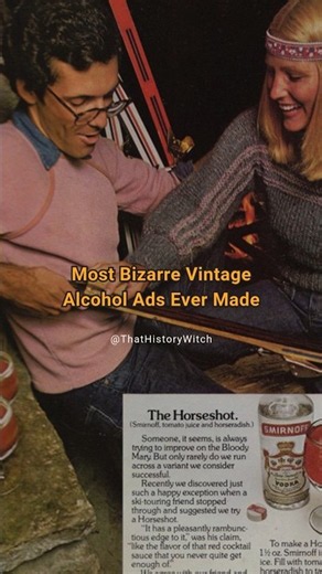 When Alcohol Advertising got Wild #wildads #ads #alcohol #rarephotos