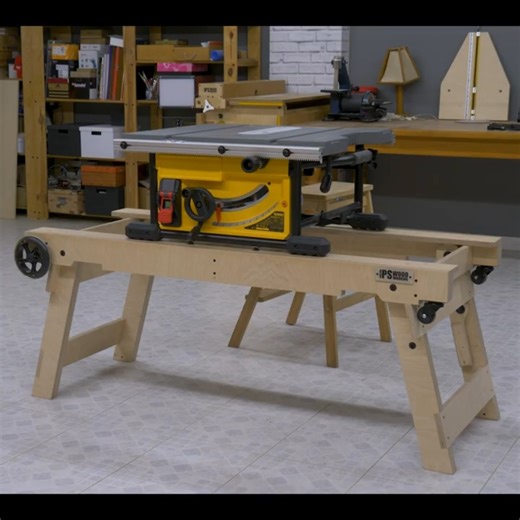 Installing the folding workstation handles