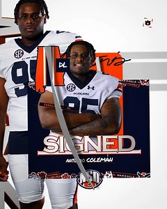 BIG addition to the Boneyard ❌ Antonio Coleman is staying HOME! 🏠 Saraland, Alabama 💪 Defensive Line 🔗 auburntige.rs/3ZAgCU5 | Auburn Football