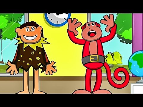 El Mono Sílabo enseña los números del 20 en adelante. Junto a Nícola Cavernícola