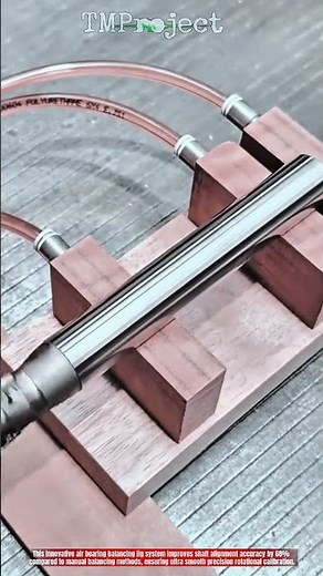 Innovative Air Bearing Balancing Jig System : Best Precision Shaft Alignment