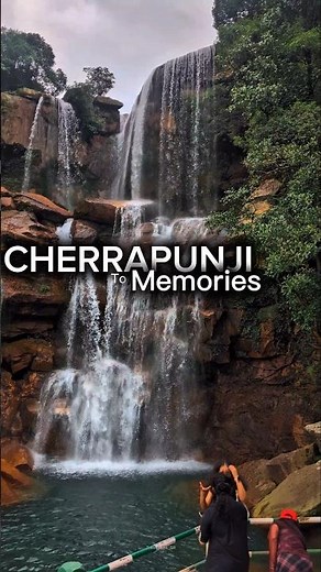 chasing waterfalls through the foggy roads Cherapunji | Meghalaya in monsoon | #explore #meghalaya