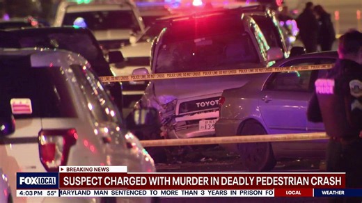 Suspect charged with murder in deadly pedestrian crash