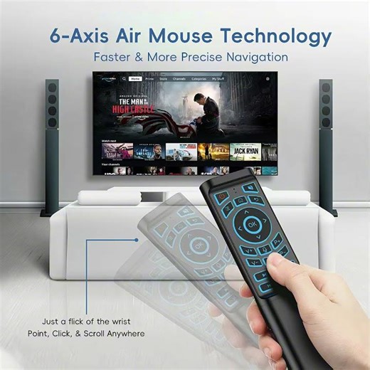 Tired of Multiple Remotes? This All-in-One Air Mouse Keyboard Changes Everything!#airmouse #keyboard