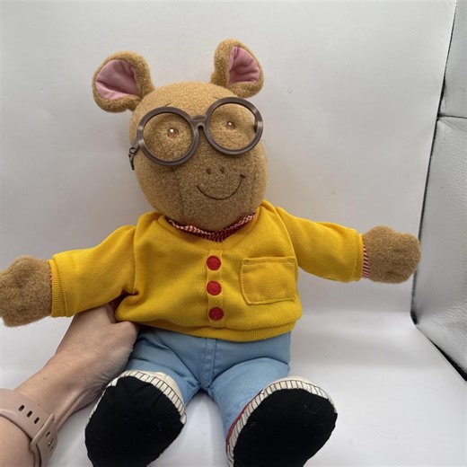 Talking Arthur Stuffed Animal Toy Plush 1996 Hasbro Vintage Playskool Works - Etsy Canada