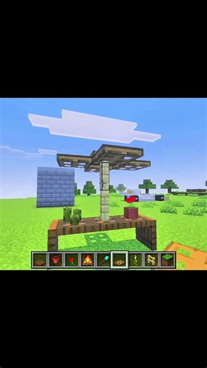 How to make a beach picnic table tutorial #minecraft