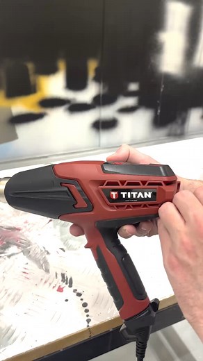 Things you can do with your Pro V75 Heat Gun: 🔥 dry or strip paint 🔥 removing labels and decals 🔥 melting the snow from your driveway (the last one might take a while though) Find yours: titantool.com/pro-v75-heat-gun.html | Titan Paint Sprayers